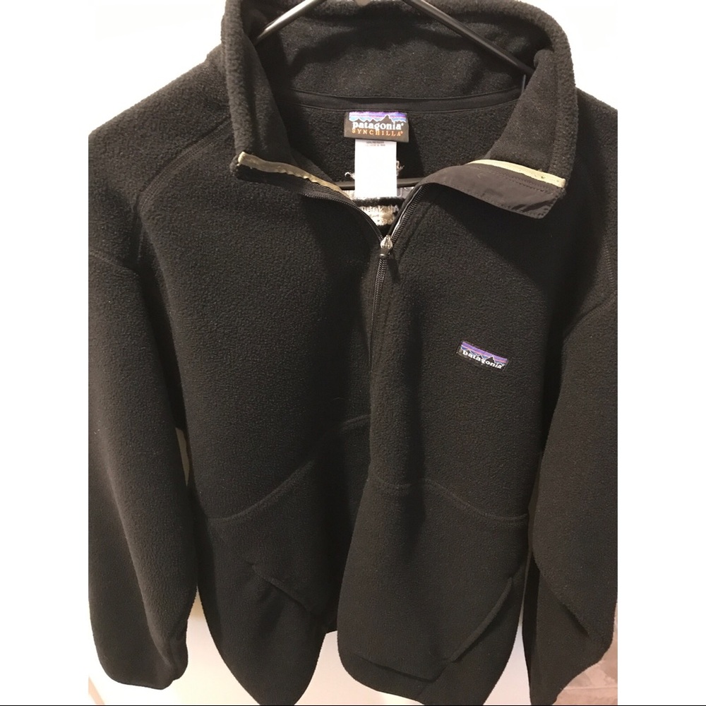 Patagonia synchilla fleece zip-up